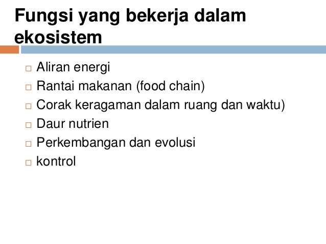 2. ruang lingkup ekologi