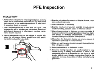 9
PFE Inspection
 