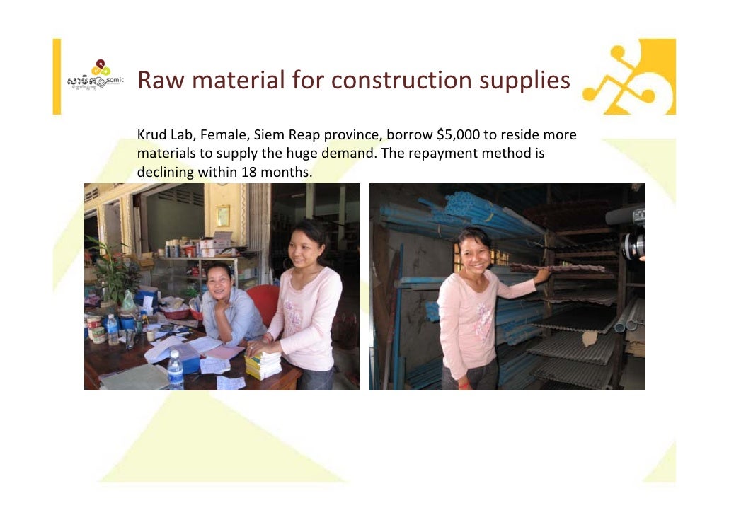 plastic material mfi (2.Samic Microfinance 2009 Presentation) Mfi Forum