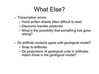 Sampling technique for ore minerals | PPT