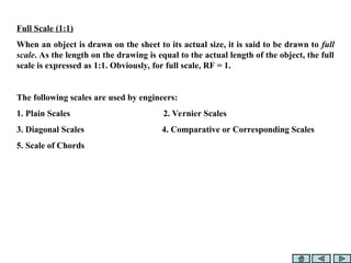 2-SCALES for engineering drawing students | PPT