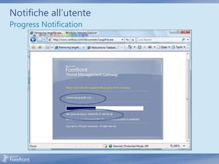 Notifiche all’utente
Progress Notification




                        45
 