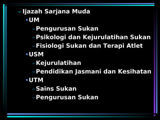 2 Sejarah Perkembangan Sukan Tingkatan 4