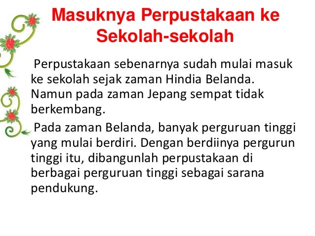 2. sejarah perpustakaan