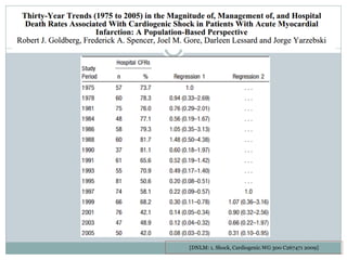 [DNLM: 1. Shock, Cardiogenic.WG 300 C267471 2009]
 