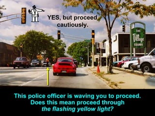 Signals and Roadway Markings | PPTX