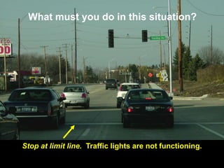Signals and Roadway Markings | PPTX