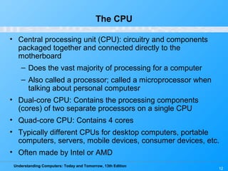 System Unit Processing CHAPTER 2 : THE SYSTEM UNIT, PROCESSING AND MEMORY | PDF