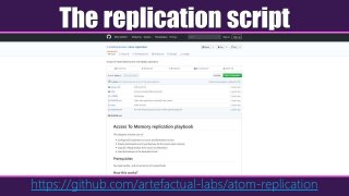 The replication script
https://github.com/artefactual-labs/atom-replication
 
