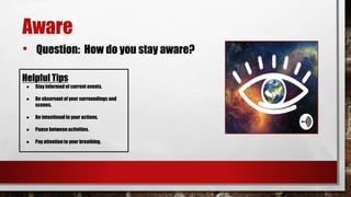 Stay Aware Situational Awareness-Your BEST Security Tool | PPTX