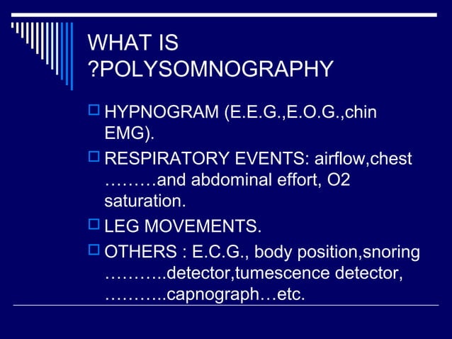 Sleep Medicine - updated management - Dr.Tarek Asaad | PPT