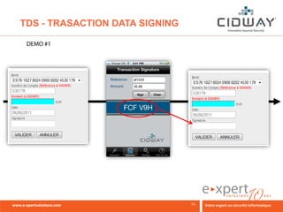 TDS - TRASACTION DATA SIGNING
 