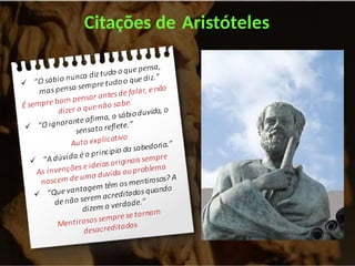 Citações de Aristóteles
 