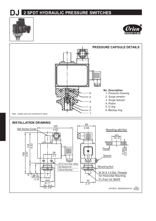 Hydraulic Pressure Switch Wiring Diagram  U2013 Backup Gambar