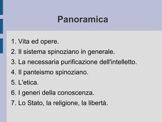 Panoramica 1. Vita ed opere. 