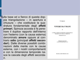 Il sistema ideologico tradizionale (finalista) inverte perciò il rapporto fra ragione costitutiva ed idealità performante, facendo dipendere la causa dallo scopo. Inoltre esso trasforma ciò che è perfetto in se stesso in luogo dove imperfetto e perfezione combattono una lotta continua ed inarrestabile, utopisticamente destinata a risolversi positivamente per l'uomo e per i suoi sforzi di miglioramento in un futuro ultraterreno (o terreno). In questa visione la natura ed i suoi prodotti non possono svolgere una parte diversa da quella dell'imperfetto, di ciò che ha bisogno del completamento della perfezione umana (cfr. Hegel: l'altro da sé, che viene capovolto dal per sé). Infine, la stessa divinità viene condannata all'imperfezione, dovendo essere soggetta e dipendente da un fine apparentemente esterno a se stessa (un altro da sé assoluto).  