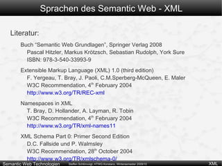 Empfehlung:  XML-Namen immer klein schreiben 