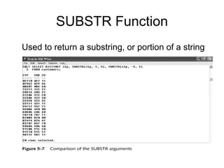 2 sql - single-row functions | PPT