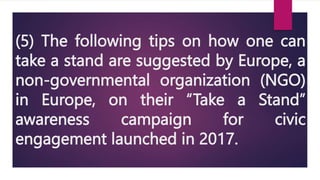 2 Stand on Issues eapp ppt.hahahahhahahha | PPTX