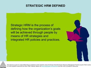 Comprehensive Guide to Strategic Human Resource Management Practices ...