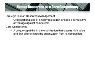 Human resource management-chapter 2 | PPTX