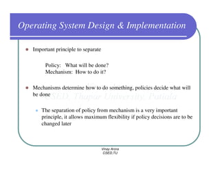 OS - System Structure | PDF