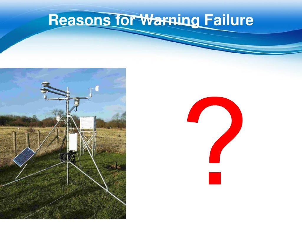 Early Warning System for Flood Risk Management