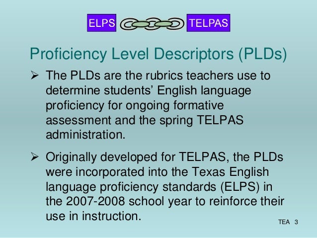 proficiency standards proficiency standards