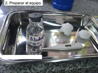 2. Preparar el equipo
 