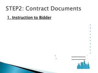 1. Instruction to Bidder
                                    
                                    
                                    
                                    
                                    
                                    
                                    
                                    
                                    
                                    
                           –    ◦
                            –   ◦
 