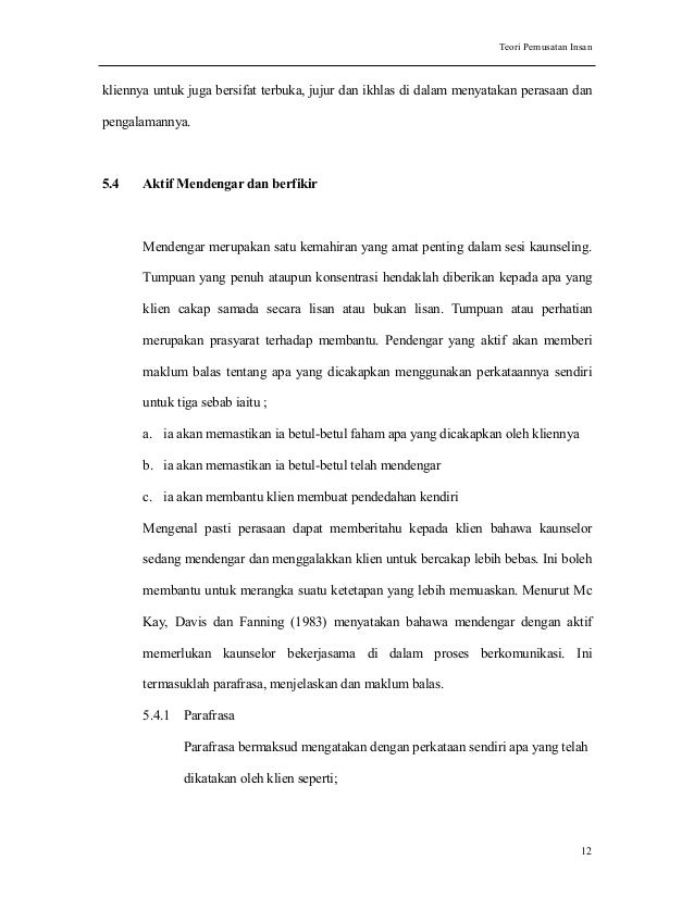 Teori Pemusatan Klien Pdf Karsynsxt