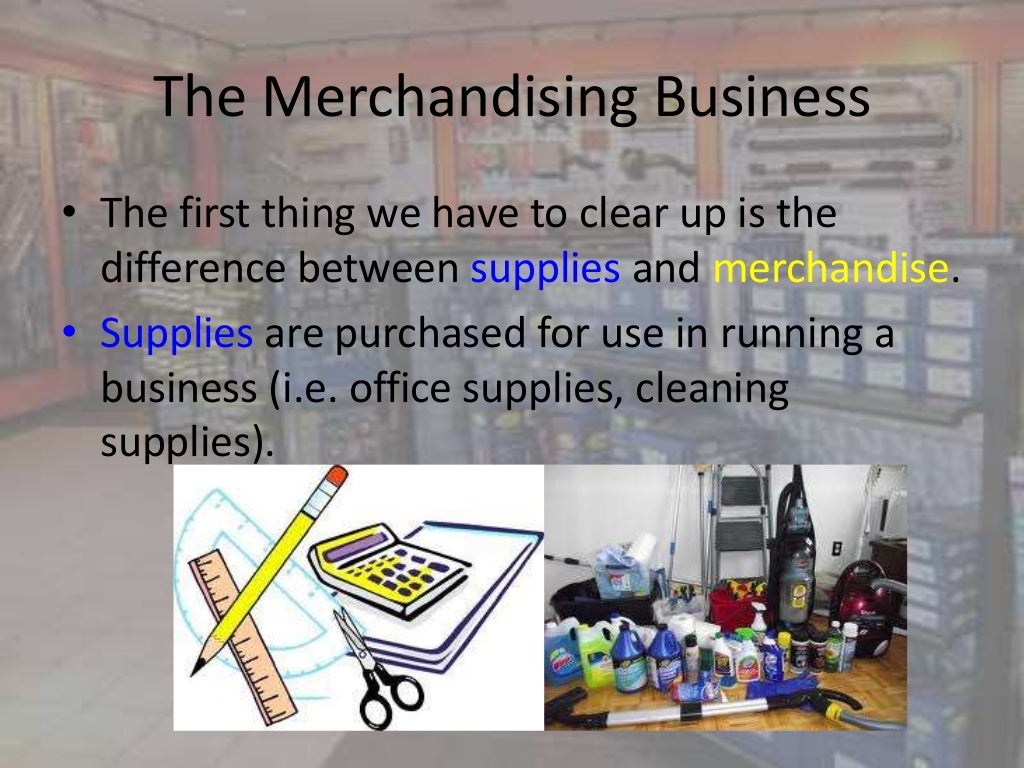 essay about merchandising business