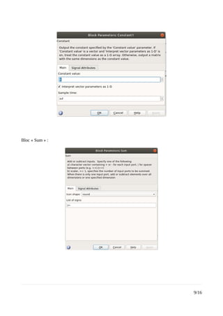 Bloc « Sum » :
9/16
 