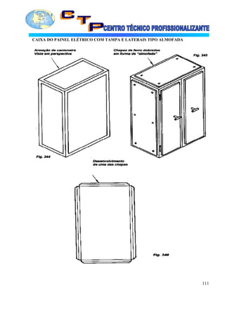 CAIXA DO PAINEL ELÉTRICO COM TAMPA E LATERAIS TIPO ALMOFADA
111
 