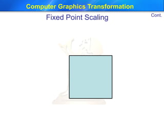 2 transformation computer graphics | PDF