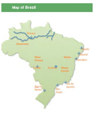 Map of Brazil
 