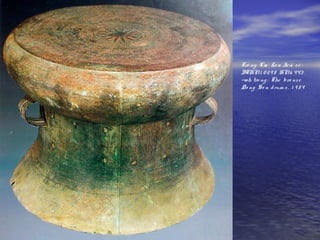 Trè ng Cæ Lo a Icã sè :
BTHN1 0 29 8 HN6 443.
¶nh tro ng : The bro nze
Do ng So n drum s, 1 9 8 9
 