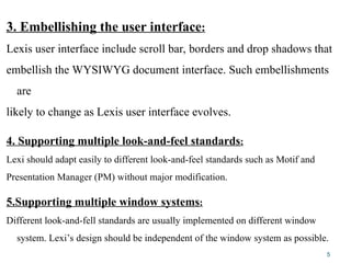 Lexi Design Pattern Ui 2-unit .How Design Patterns Solve Design ProblemsS | PPT