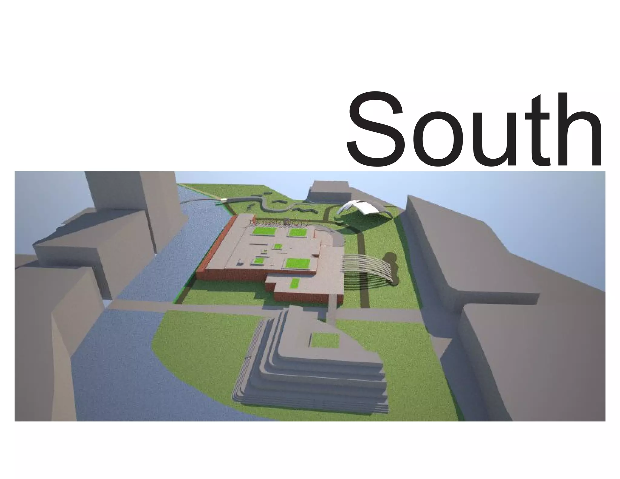 South 
 