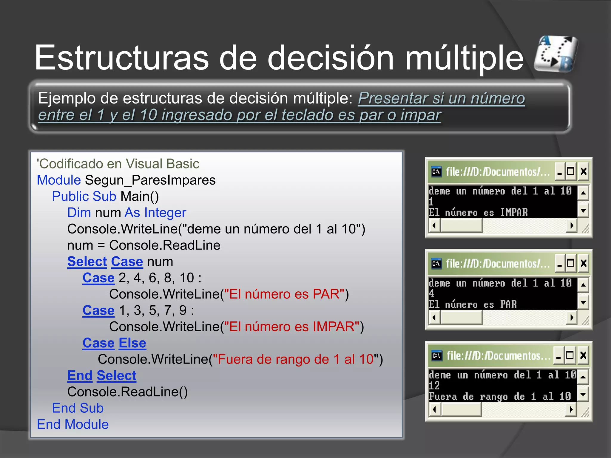 CURSO DE PROGRAMACION BASICA - Cap 3