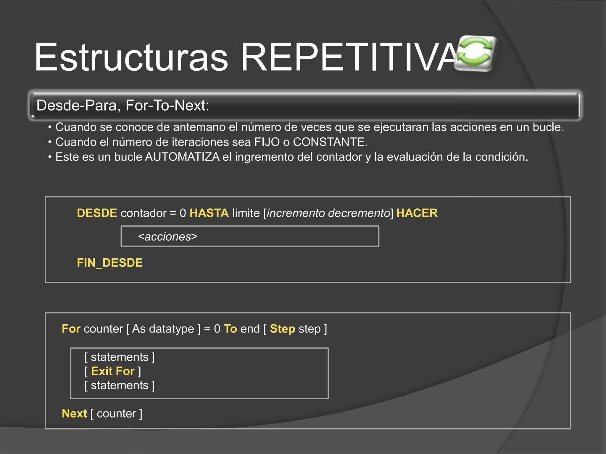 CURSO DE PROGRAMACION BASICA - Cap 3