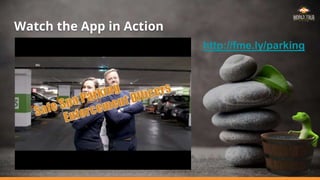 Watch the App in Action
Go through your proof points.
A.
B.
C.
http://fme.ly/parking
 