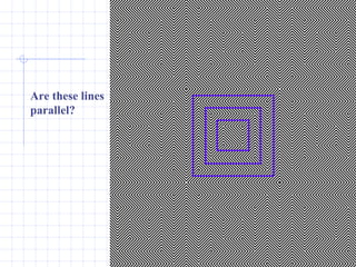 Are these lines parallel? 