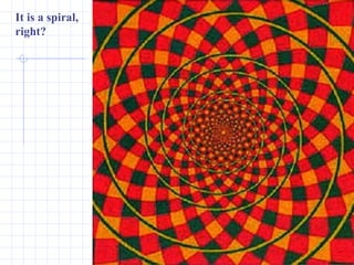 It is a spiral, right? 