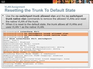 2-VLAN Trunking in CCNA Student Guide... | PPTX