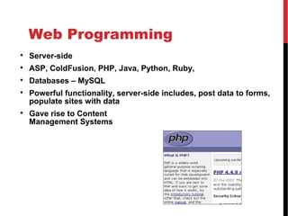 web development overview | PPT
