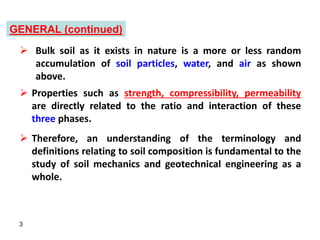weight volume relation for soil mechanics | PPT