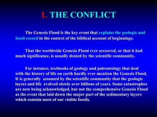 14. the astonishing genesis flood, part 1