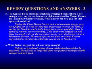 14. the astonishing genesis flood, part 1
