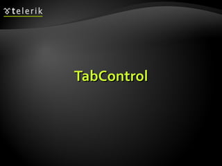 TabControl 